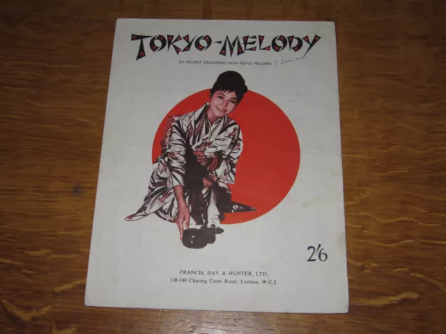 Tokyo Melody - Original Uk Sheet Music (A)