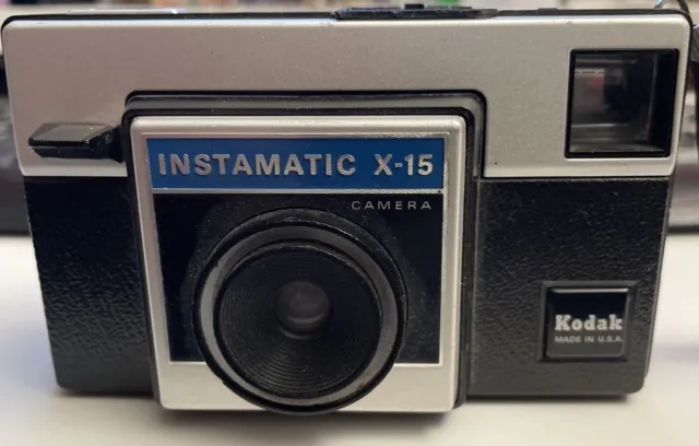 Vintage Kodak Instamatic X-15 Camera Untested