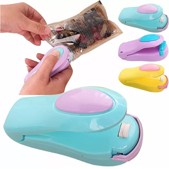 Handheld mini Heat Sealer Poly Bag Sealing Machine Food Portable Plastic Small