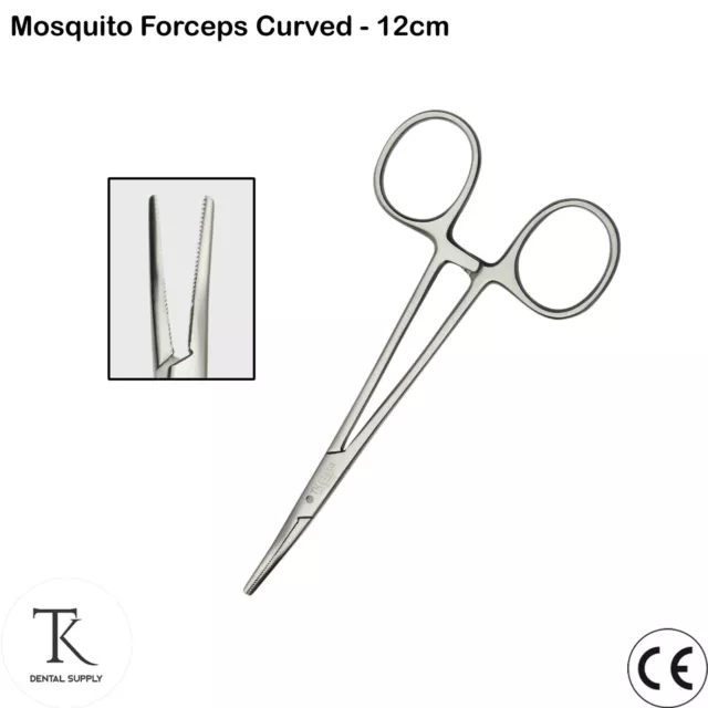 Chirurgie Pinces Hémostatiques Mosquito Courbée 12cm Hemostatic Surgery Forceps