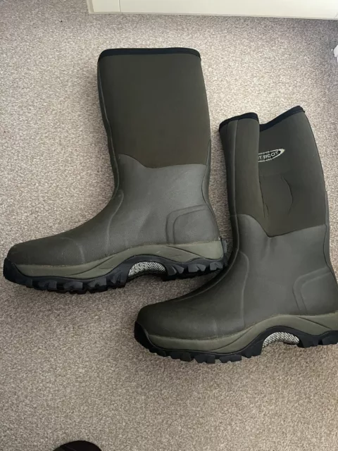 DIRT BOOT® NEOPRENE Wellington Waterproof Thermal Winter Boots Size 13 ...