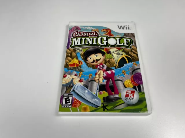 Carnival Games: Mini-Golf (Nintendo Wii, 2008)(Working