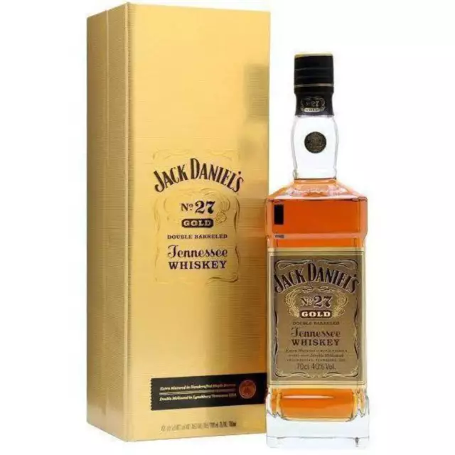 Jack Daniel's No 27 Gold Double Barreled Tennessee Whiskey 700mL