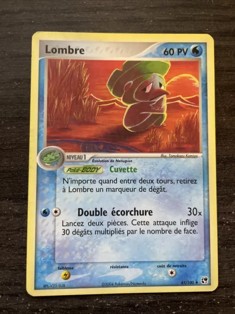 Lombre Unco - Pokémon 45/100 Ex Tempête De Sable Fr