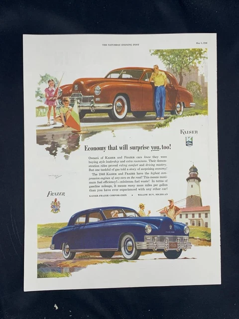 Magazine Ad* - 1948 - Kaiser-Frazer - (#2)