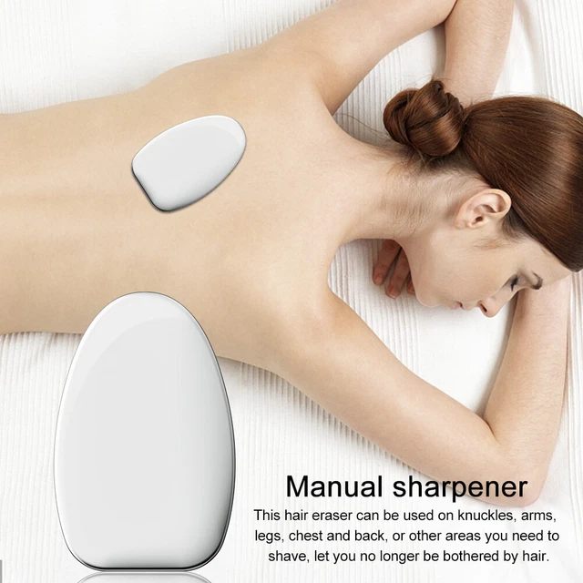 Women Men Travel Painless Remover Exfoliation Hair Eraser Heel Manual Arms Legs