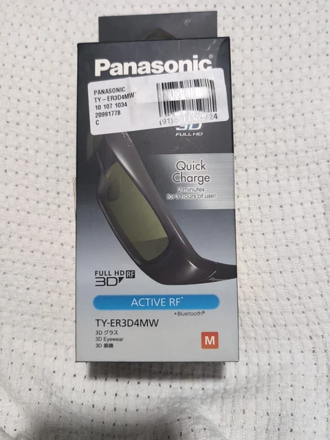 PANASONIC VIERA TY-ER3D4MU Full HD 3D Rechargeable Glasses Needs