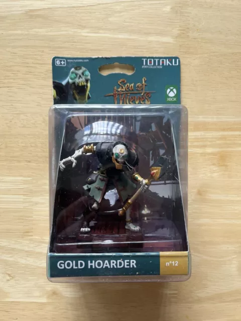 Sea of Thieves Gold Hoarder Figure Totaku First Edition GameStop Exclusive NOS