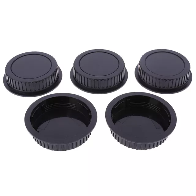 5Pcs Camera Rear Lens Cap Dust Body Cover For Canon EF ES-S EOS Series Lens R'EL