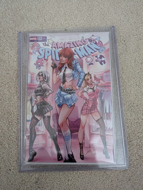 Amazing Spider-Man #25 J Scott Campbell Exclusive  - Cover A Prep Pop (KPop)