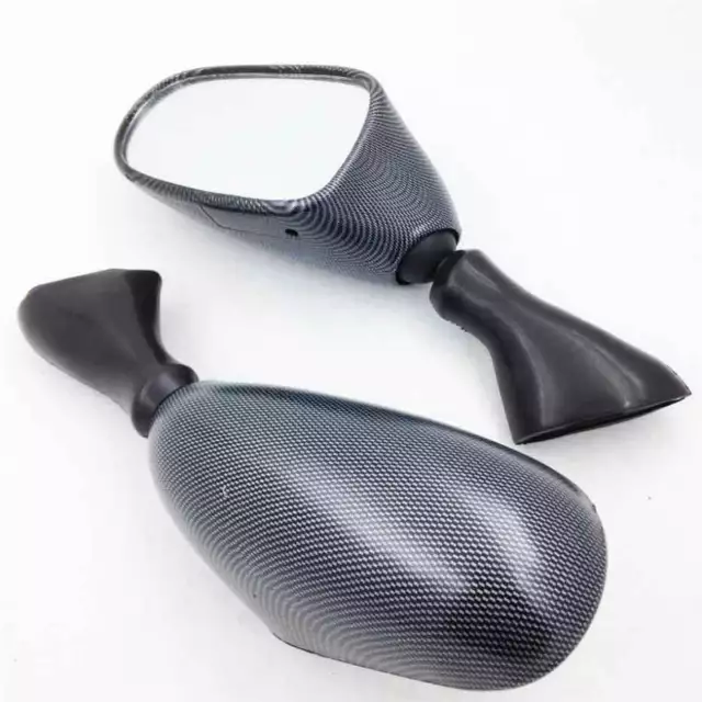 1998-2006 For Suzuki Katana GSX600F 750F Mirrors Side Racing Carbon Rearview