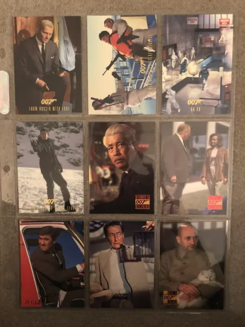 52 JAMES BOND 007 Connoisseur's Collection Cards "Vol. One: The 60's"  MINT !!!