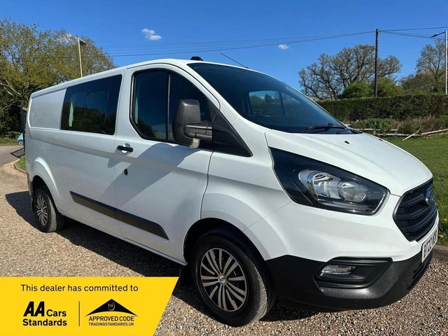 Transit Custom Leader 2022 FORD TRANSIT Custom 2.0 300 EcoBlue Leader Crew Van L2 H1 Euro 6 ...