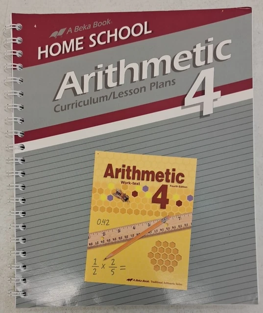 ABEKA HOMESCHOOL 4 Curriculum Lesson Plans 4-4th Edition. B9 £16.74 ...