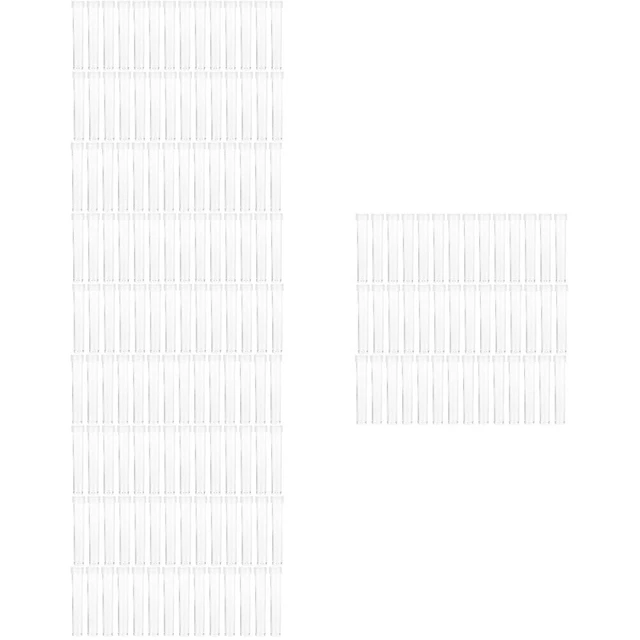 400 pcs Clear Propagation Test Tubes Sample Testing Tubes Storage Tubes