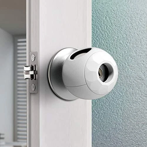 Childproof Door Knob Covers Babyproof (4 Pack) Child Door Locks Door Handle Baby