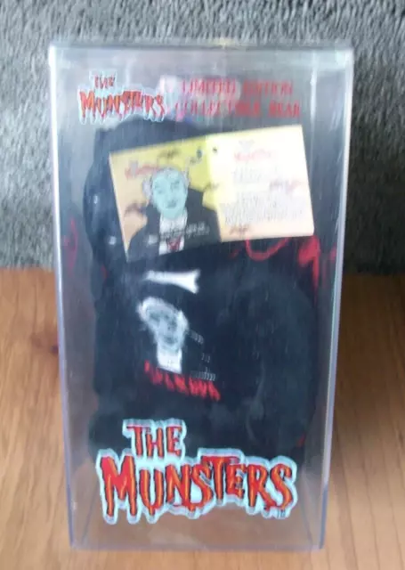 Vintage LE The Munsters GRANDPA Collectible Plush Rare Bears Dart 1999 Kayro-Vue