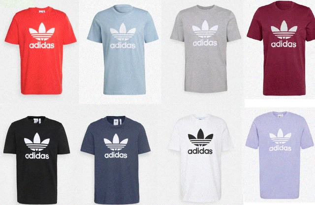 adidas Originals TREFOIL UNISEX T-Shirt T-Shirt Rundhals Kurzarm Shirt S-XXL