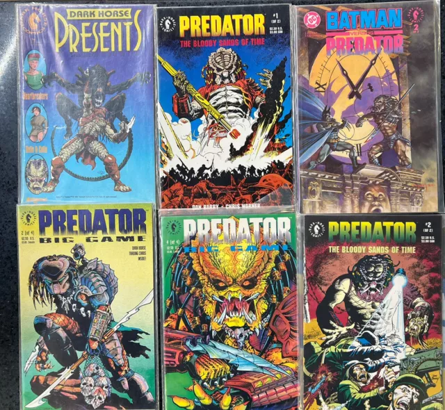 dark horse comics lot Predator
