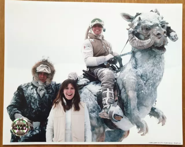 Star Wars Empire Leia Luke Han Solo Ford Hamill Fisher Hoth Official Pix Photo