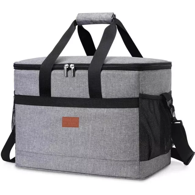 Soft Cooler Bag with Hard Liner Large Insulated Picnic Lunch Bag Box Cooling Bag