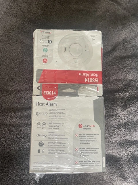 Aico 3000 Series EI3014 Heat Alarms X 4  Expiry Date May 2034