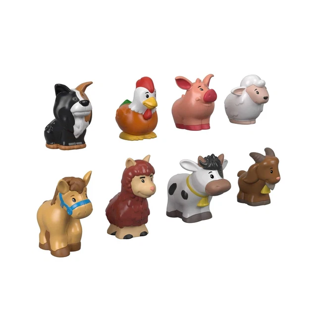 FISHER-PRICE-ANIMALI DELLA FATTORIA Little People, Animali tra