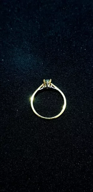 Demantoid Granat Ring 925 Sterlingsilber Jubiläum Ring für Damen Silberring 3