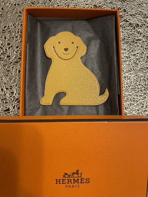 HERMES Pikabook Bookmark Dog