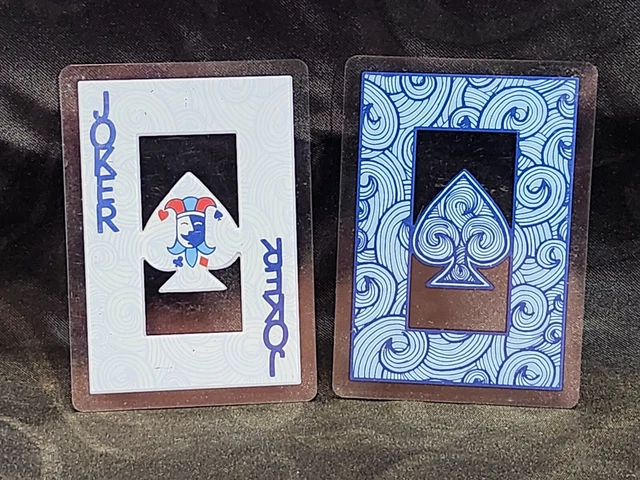 HOYLE WATERPROOF CLEAR Playing Cards EUR 9,50 - PicClick DE