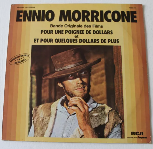 Pour une poignée de dollars ect - Ennio Morricone - BO de film, LP - 33 tours