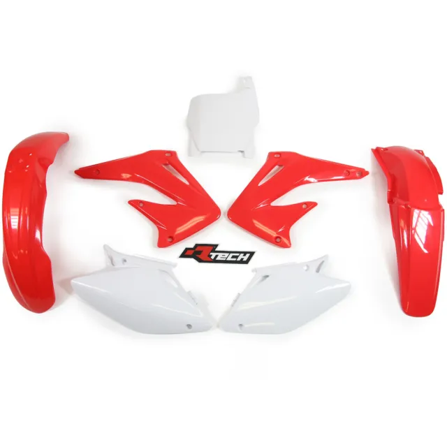 Racetech  Mx Honda CRF450R 2004 Motocross Complete Red White OEM Plastics