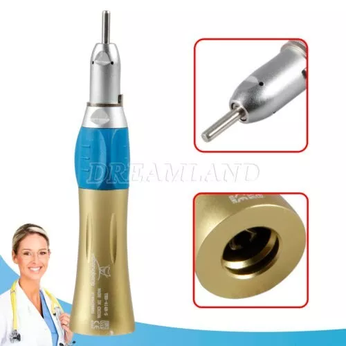 NSK Style Dental Low Slow Speed Handpiece Straight Latch E-Type Handstück golden