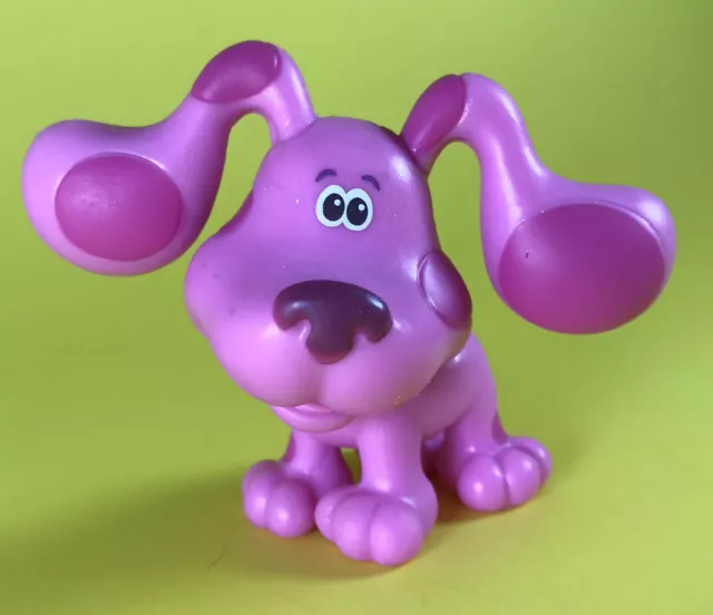 BLUES CLUES AND You Magenta Pink Dog 2.5” Action Figure From 2 Pack ...