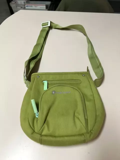 Sherpani Green Crossbody, small with lots of pockets, NICE