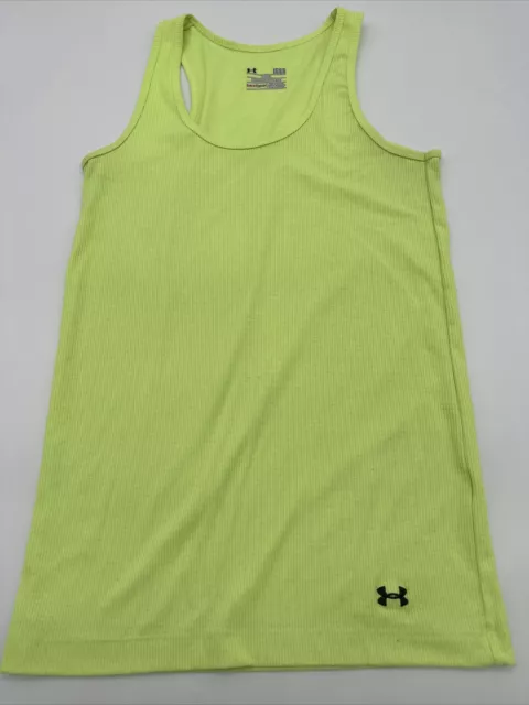 Under Armour Tank Top Women Large Yellow Solid…#5510