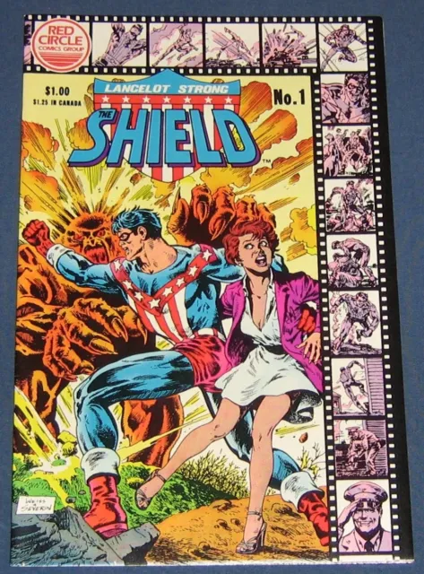 Shield #1  June 1983  Lancelot Strong  