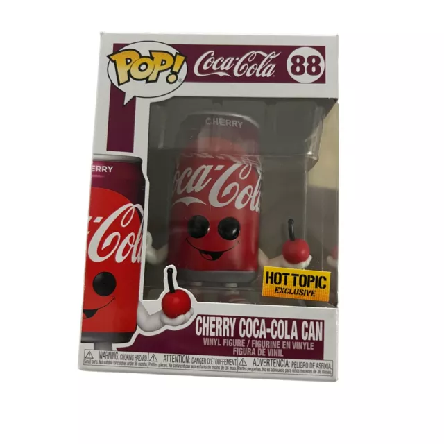 Metallic Cherry Coca-Cola Can Ad Icon Funko Pop Vinyl New in Box 