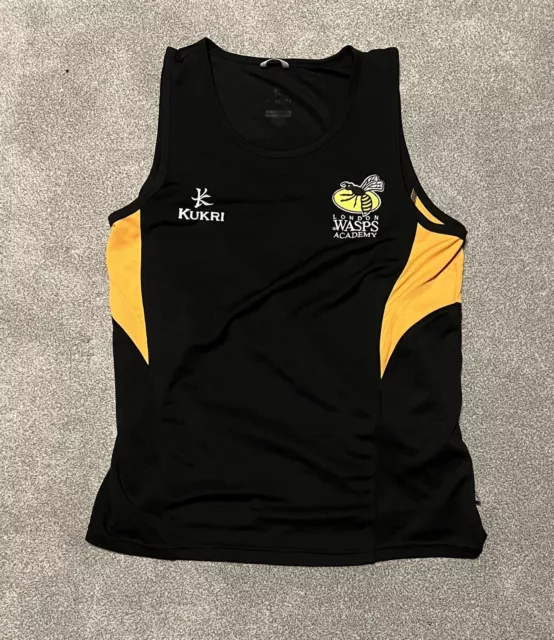 London Wasps Academy Rugby Player Issue Vest Large