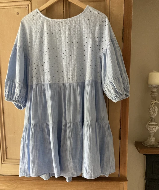 blue smock dress zara zara blue smock dress