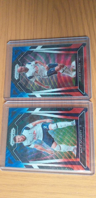 Tottenham Hotspur 2020 Panini Prizm Premier League Red/White/Blue Football Cards