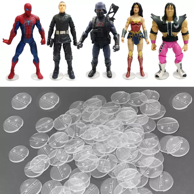 LOT 56 Display Stand BASE For 6'' Gi joe Marvel Legends MOTU DC Comics Figure #2 LOT 56 Display Stand BASE For 6'' Gi joe Marvel Legends MOTU DC Comics Figure #2