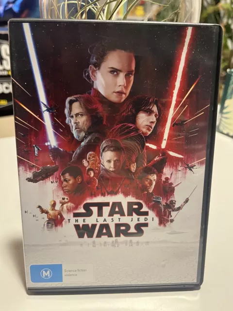 Star Wars - The Last Jedi (DVD, 2017) Region 4 Fast Postage H