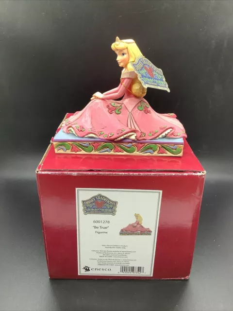 Disney Traditions Jim Shore Figure Showcase Sleeping Beauty Aurora Be True