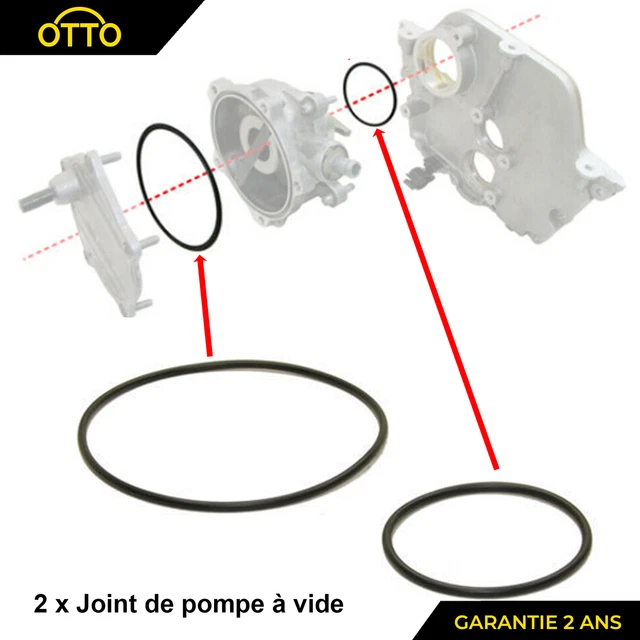 ENGITECH Kit Réparation Pompe à Vide Freinage ENT410002 Compatible VW Golf, Polo, Audi A3, Seat Ibiza