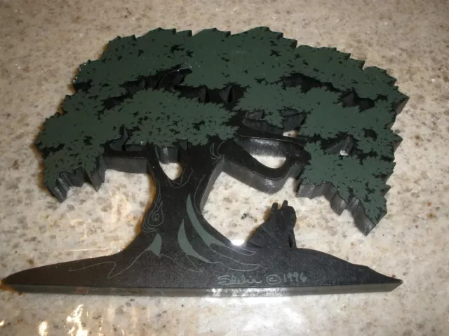 Shelias Collectibles Gone With The Wind Large Gree Tree Silhouette 4.75"