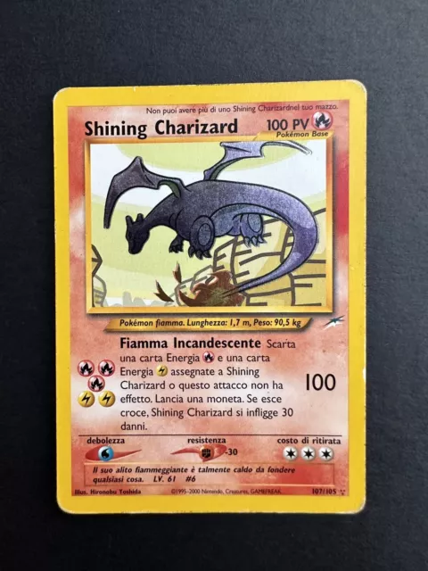 Shining Charizard 107/105 - Neo Destiny - Ita Holo