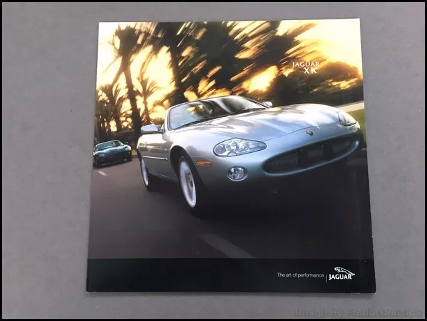 2002 Jaguar XK XK8 XKR Original Car Sales Brochure Folder - Convertible