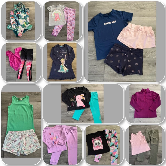 pacchetto vestiti ragazze età 5-6 anni.            (e218)