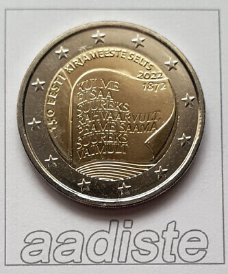 ESTONIA 2022 2 EURO FDC PACE IN UCRAINA ESTONE ESTONIE ESTLAND PREVENDITA 
